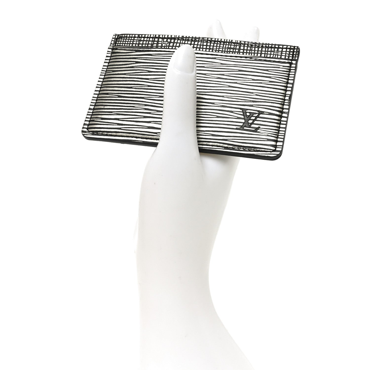 Louis Vuitton Epi Card Holder Platine 2 of 7