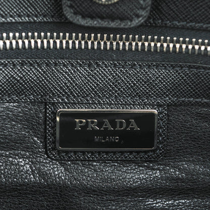 Prada Saffiano Travel Tote Nero Black 6 of 9