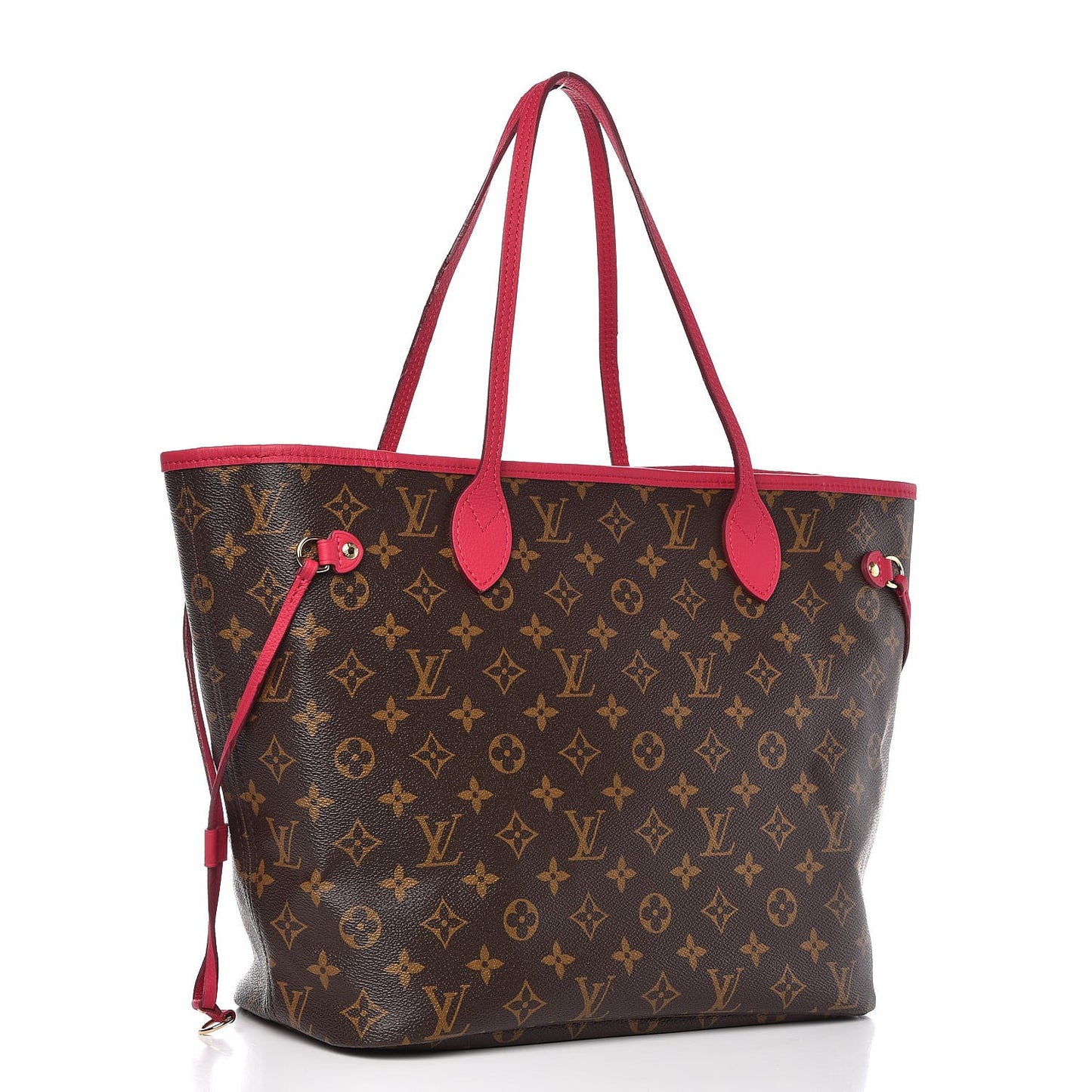 Monogram Articles de Voyage Ikat Neverfull MM Rose Indien
