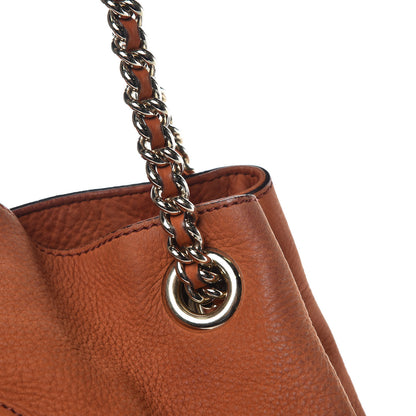Gucci Vitello Range Medium Soho Chain Shoulder Bag Old Whisky 16 of 19