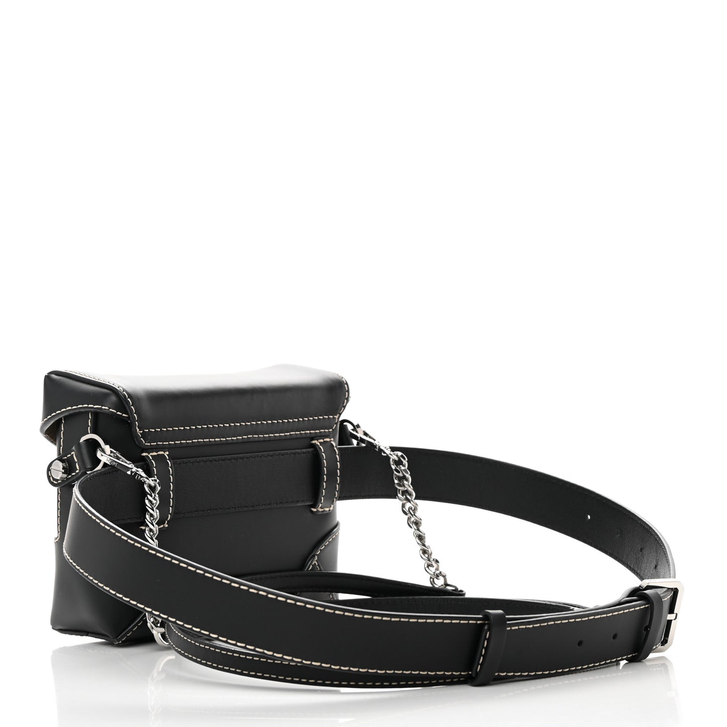 Calfskin Ottomar Monogram Soft Berlin Belt Bag Black