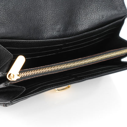 Louis Vuitton Mahina Iris Wallet Black 5 of 7