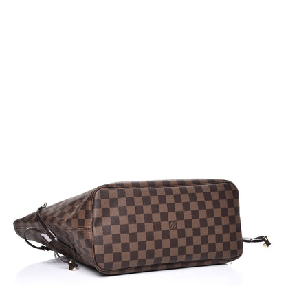 Louis Vuitton Damier Ebene Neo Neverfull MM Rose Ballerine 4 of 10