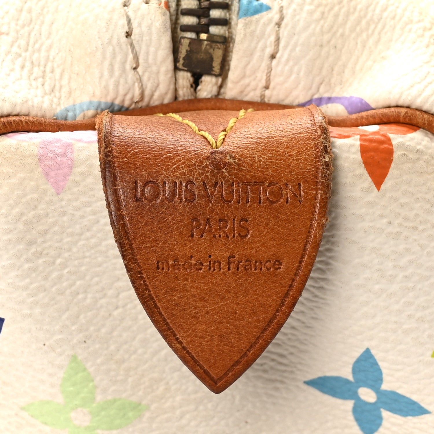 Louis Vuitton Monogram Multicolor Speedy 30 White 6 of 11
