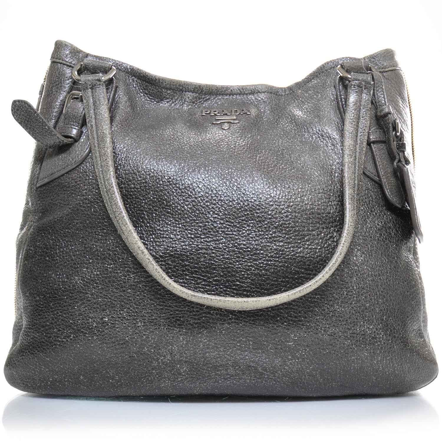 Prada Cervo Lux Ombre Zippered Tote 1 of 12