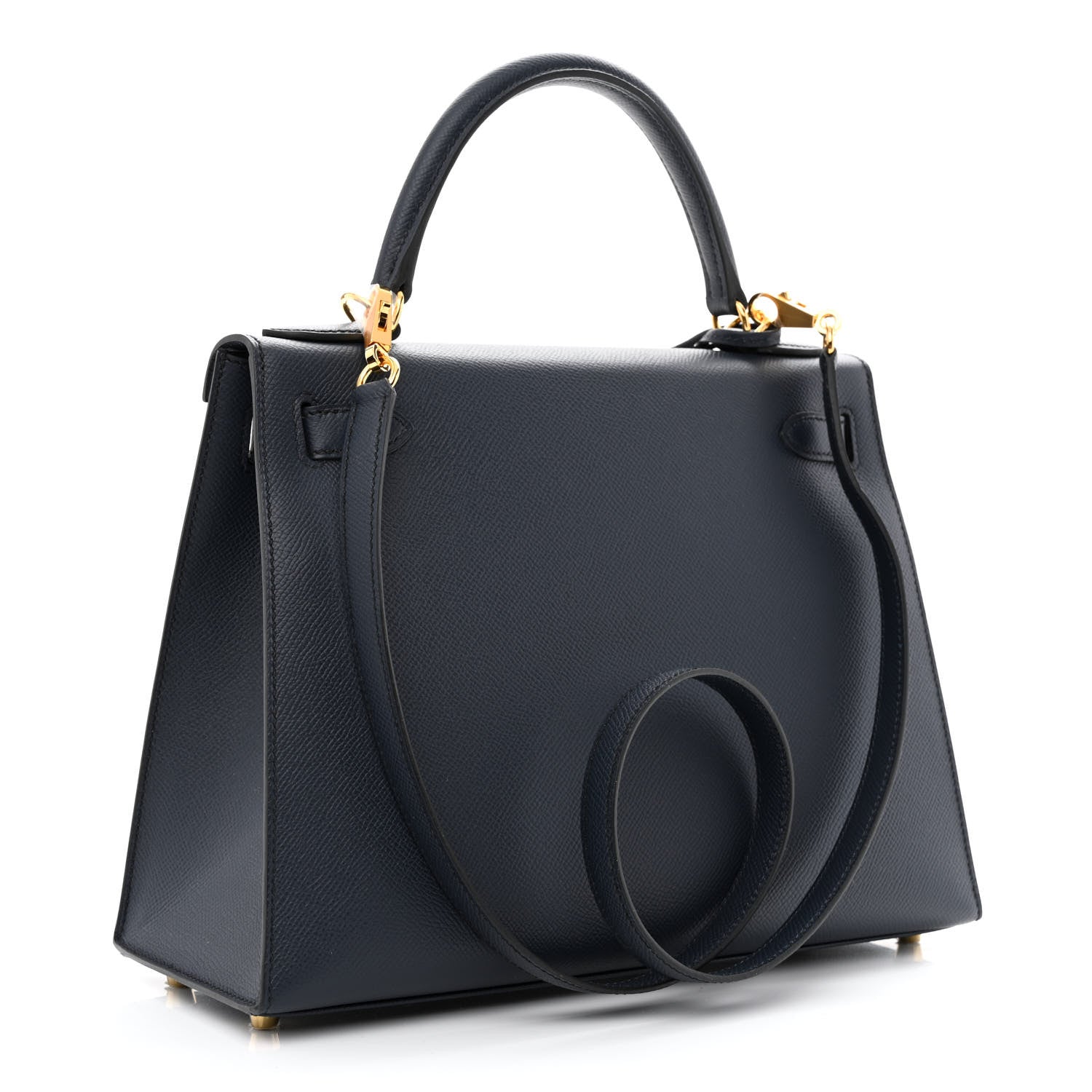 Hermes Epsom Kelly Sellier 28 Bleu Indigo 3 of 11