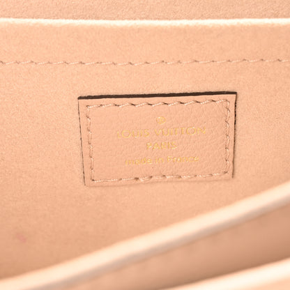 Louis Vuitton Grained Calfskin Lockme Tender Greige 6 of 9