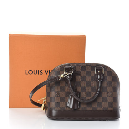 Louis Vuitton Damier Ebene Alma BB 10 of 10
