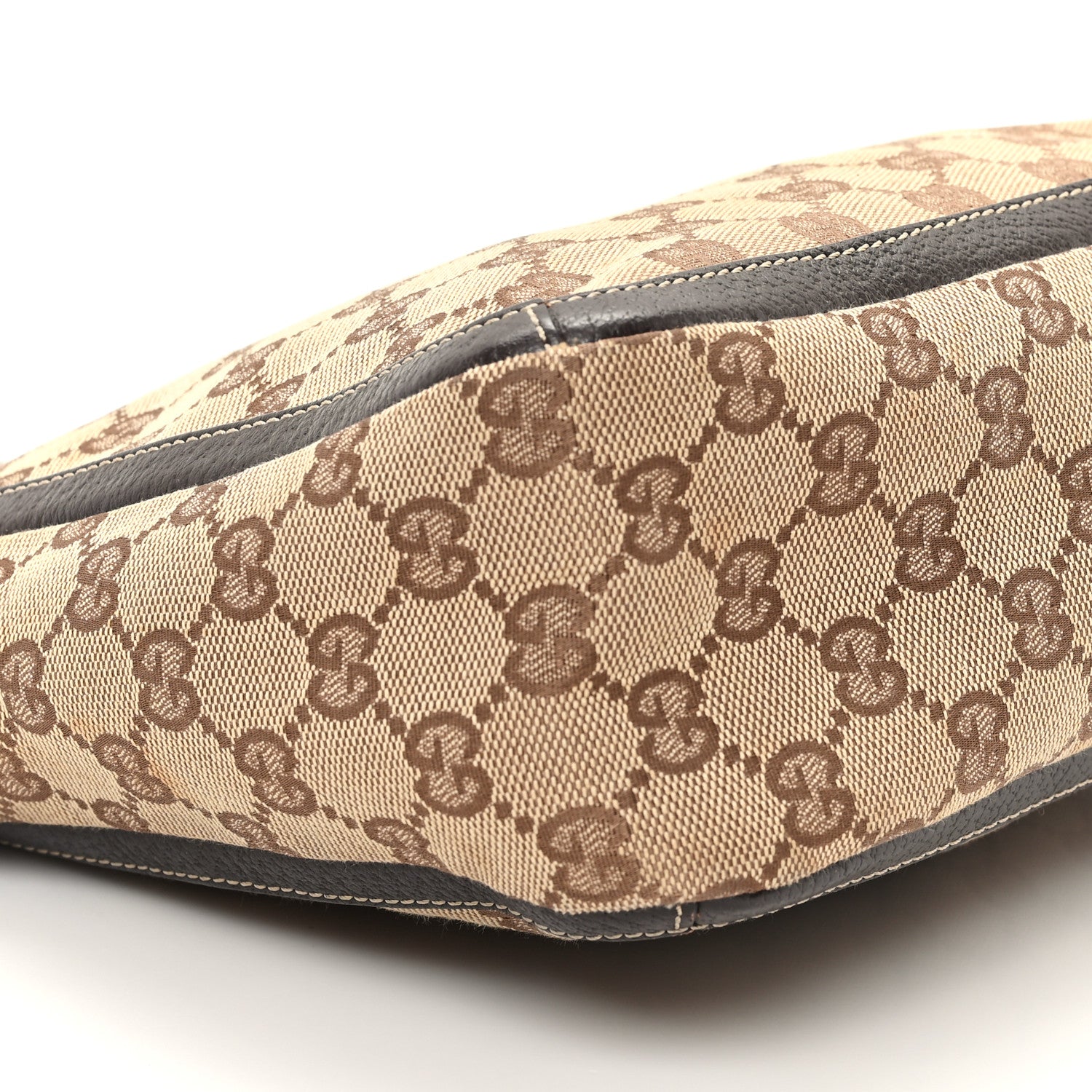 Gucci Monogram Abbey Shoulder Bag Dark Brown 9 of 11