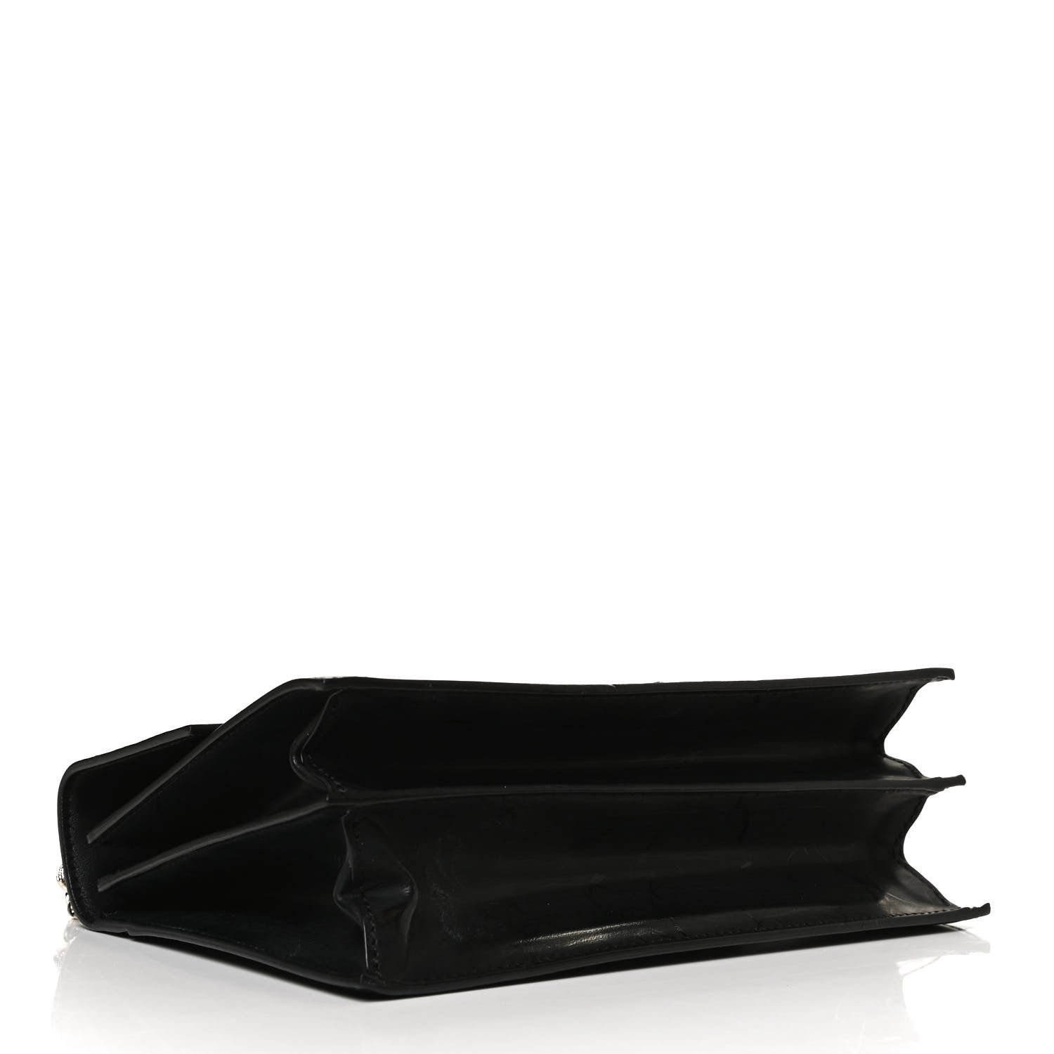 Versace Nappa Large Diamante Flap Black 3 of 13