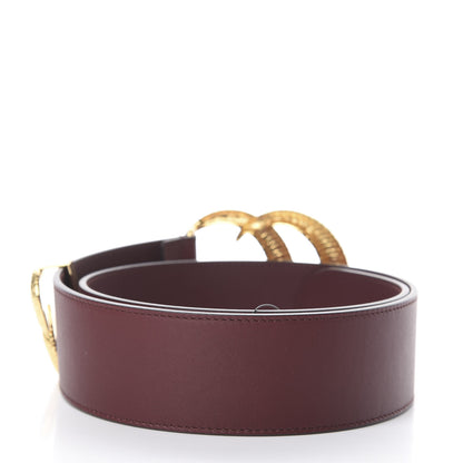 Gucci Monogram Interlocking G Belt 80 32 Navy 7 of 10