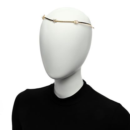 Christian Dior Clair D Lune Headband Gold 4 of 4