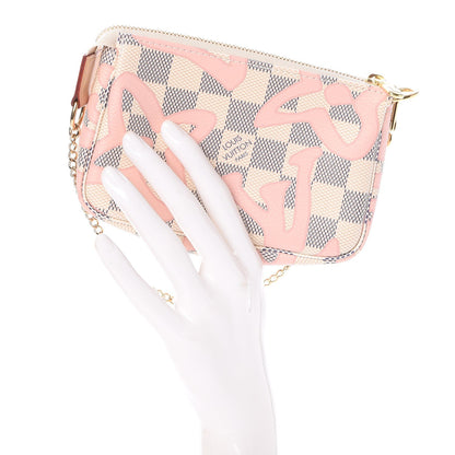 Louis Vuitton Damier Azur Tahitienne Mini Pochette Accessories 2 of 8