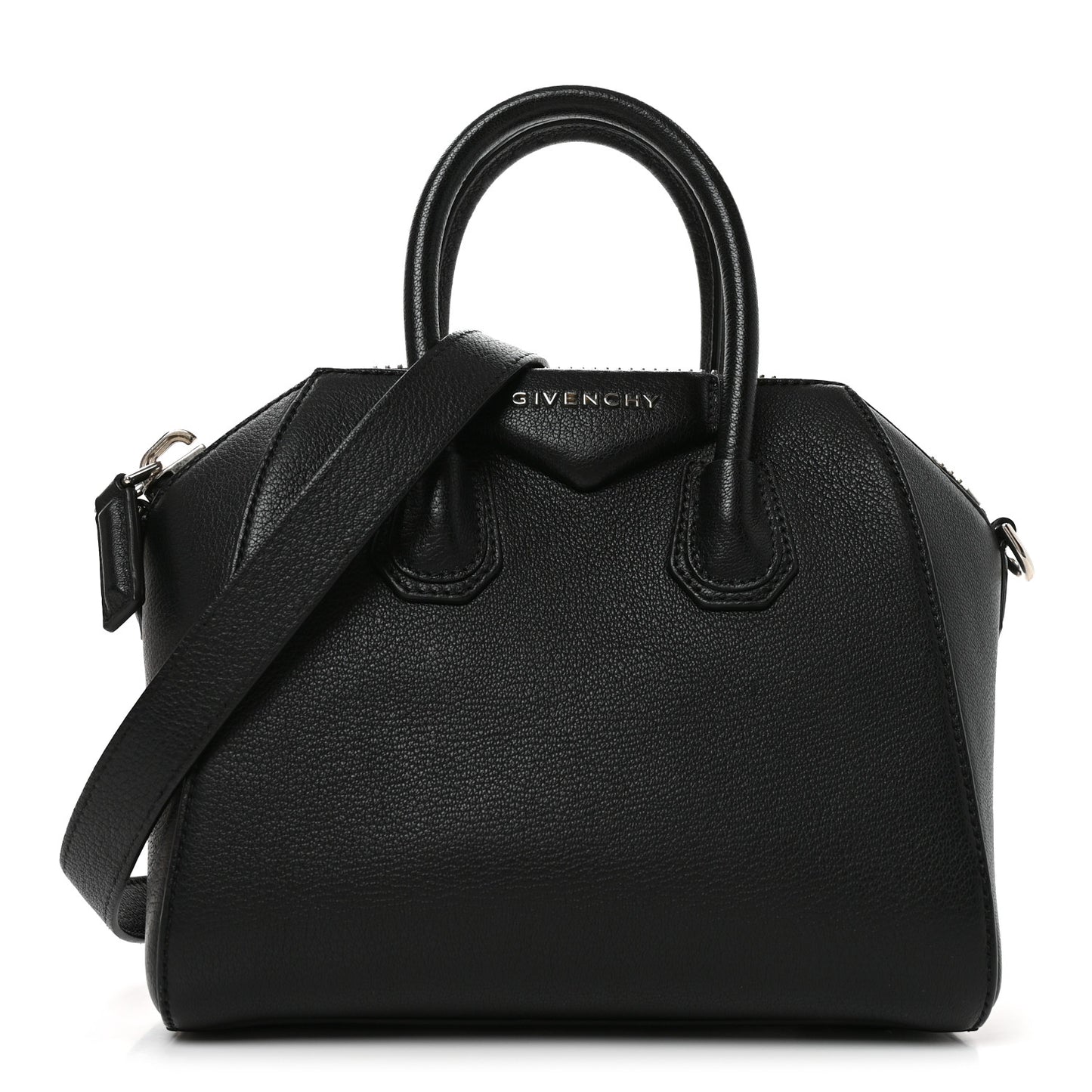 Sugar Goatskin Mini Antigona Black
