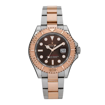 Rolex Stainless Steel 18K Everose Gold 40mm Yacht-Master Watch Chocolate 126621 1 of 5