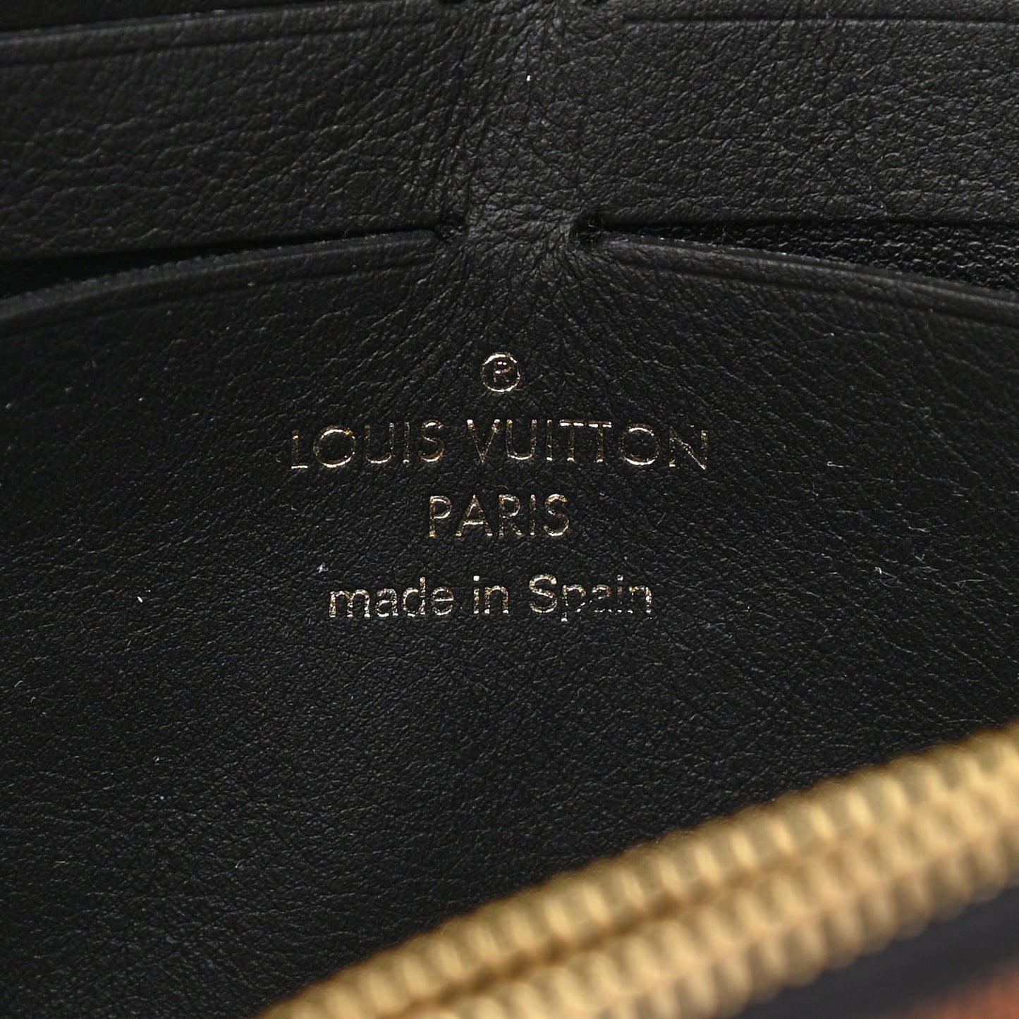 Damier Ebene Vavin Chain Wallet Black