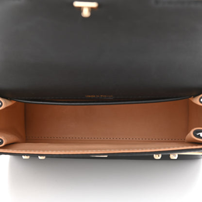 Delvaux Smooth Calfskin Mini Tempete Satchel Black 5 of 8