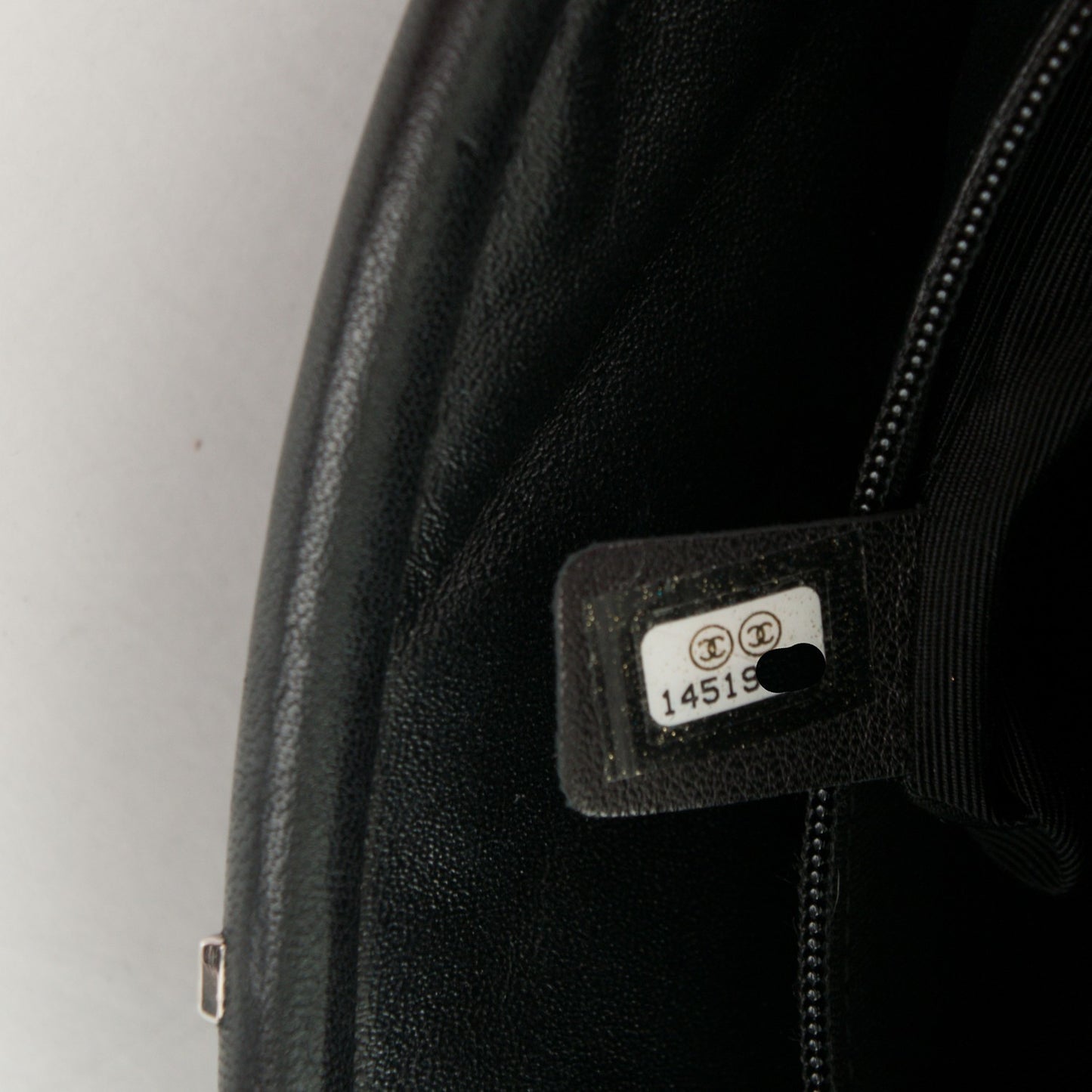 Lambskin Quilted Timeless Clutch Black