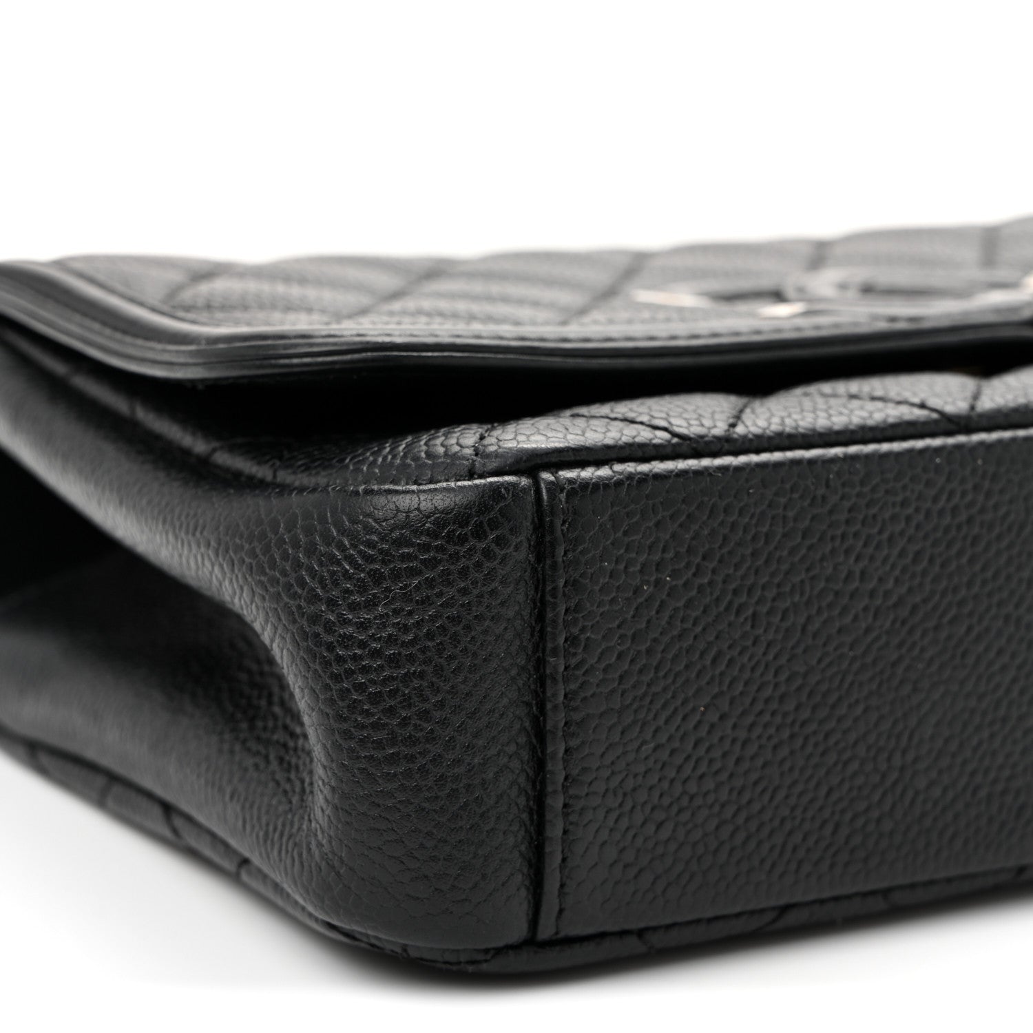 Chanel Caviar Quilted Small CC Filigree Flap Black 9 of 11