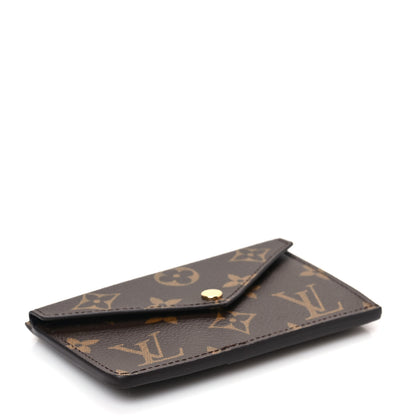 Louis Vuitton Monogram Recto Verso Card Holder Black 7 of 14