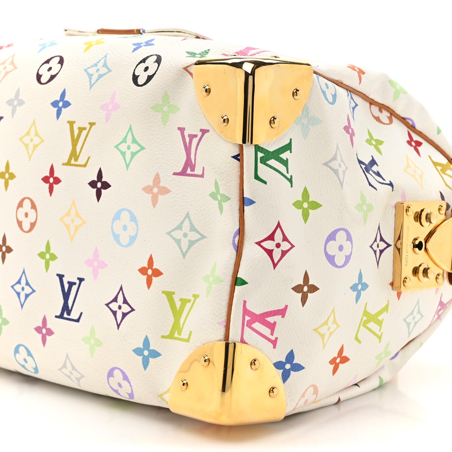 Louis Vuitton Monogram Multicolor Speedy 30 White 8 of 11