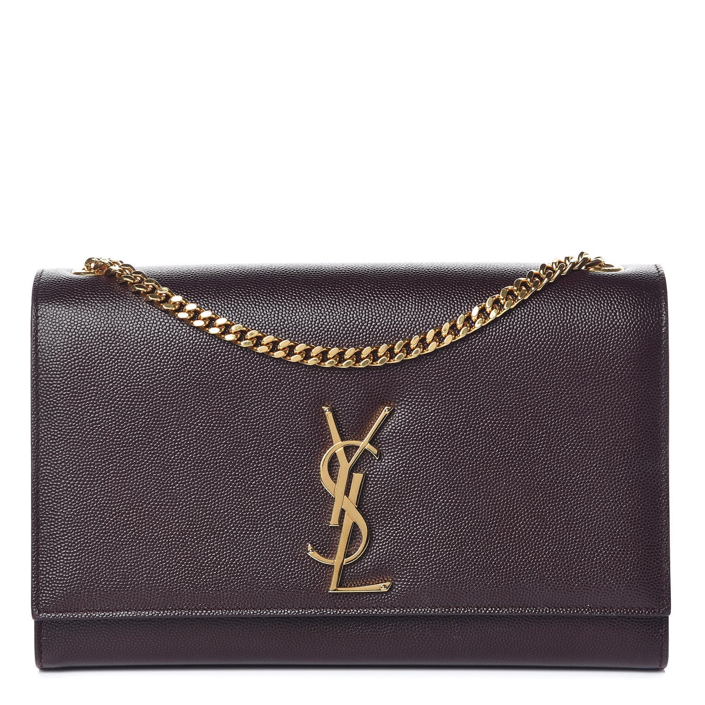 Grain De Poudre Medium Classic Monogram Kate Satchel Amaranto