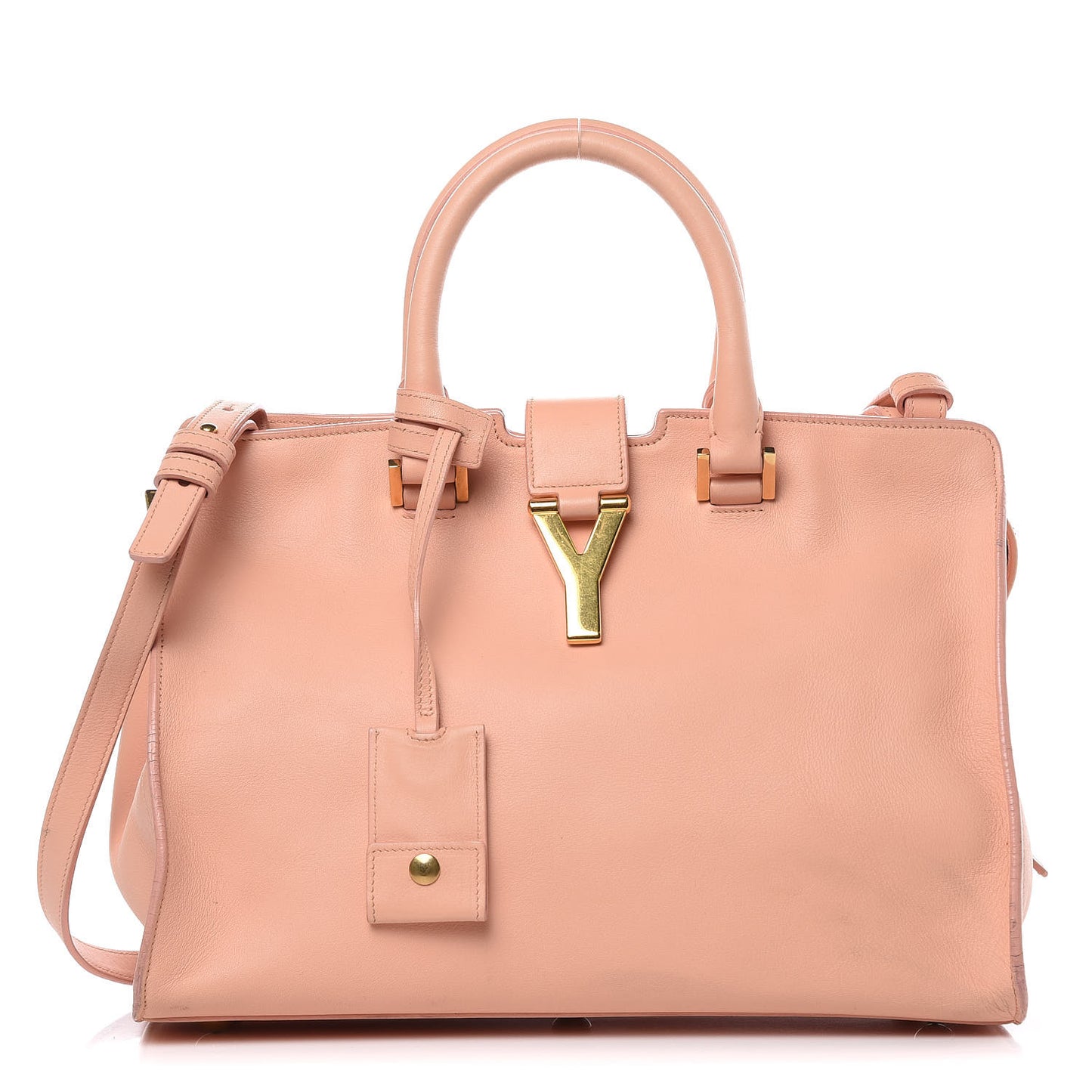 Calfskin Small Classic Y Cabas Blush