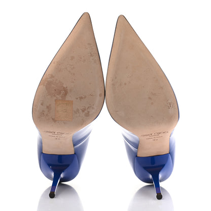 Jimmy Choo Patent Love 85 Pumps 39 Navy 5 of 8