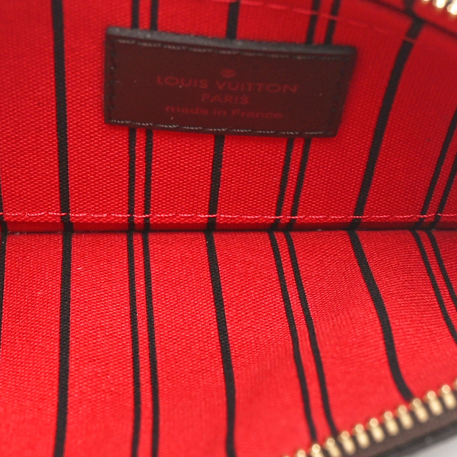 Louis Vuitton Damier Ebene Neverfull PM Pochette 5 of 7