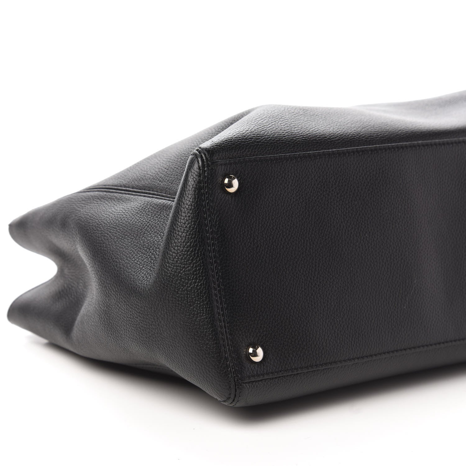 Chanel Calfskin Cerf Executive Shopper Tote Black 6 of 12