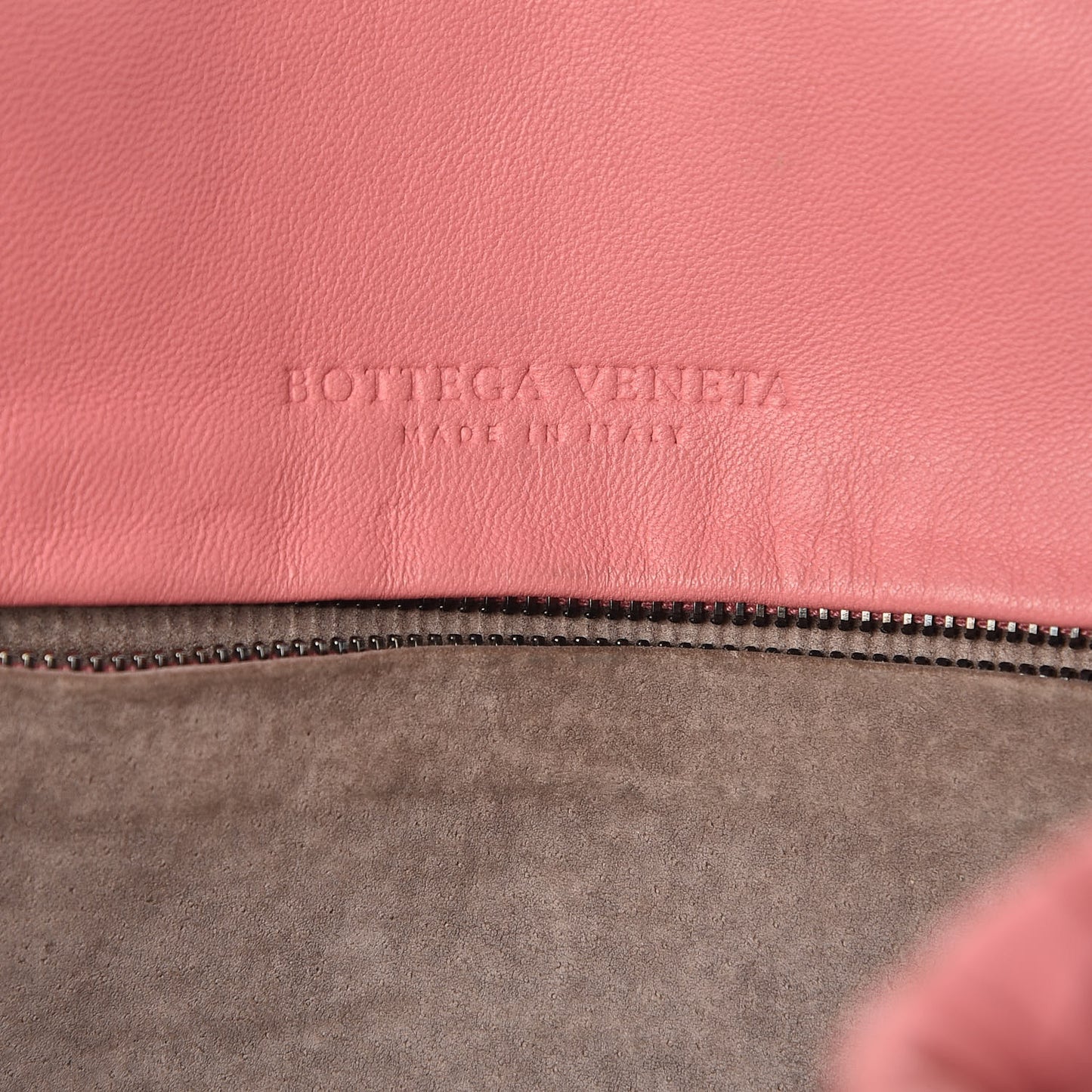Nappa Intrecciato Messenger Bag Petal Pink
