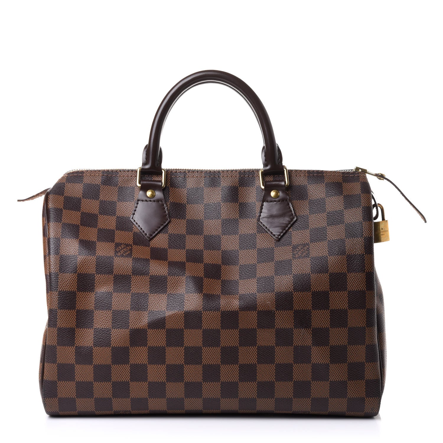 Louis Vuitton Damier Ebene Speedy 30 1 of 12