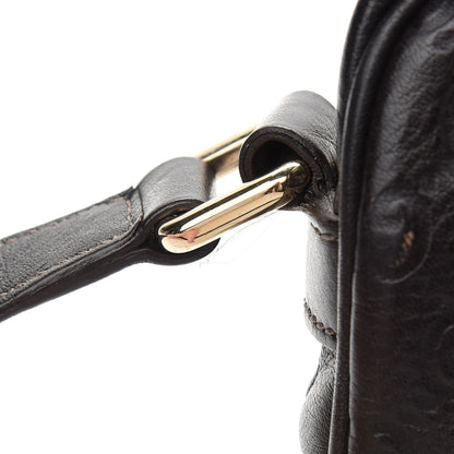 Gucci Guccissima Small Shoulder Bag Dark Brown 10 of 13