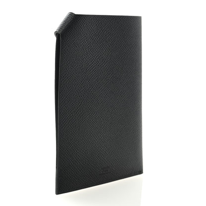 Hermes Epsom Tarmac PM Passport Holder Black 3 of 6