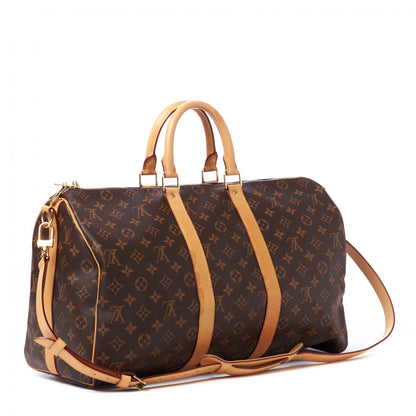Louis Vuitton Monogram Keepall Bandouliere 45 3 of 10