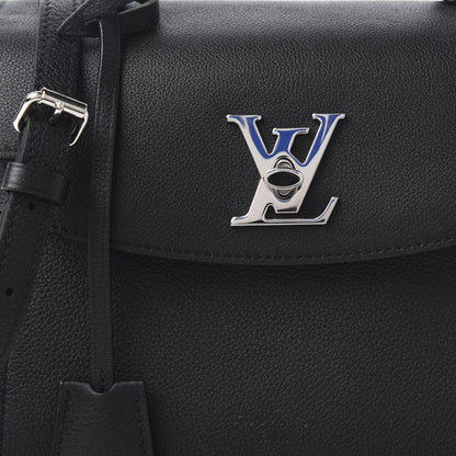 Louis Vuitton Calfskin Lockme Ever BB Black 10 of 10