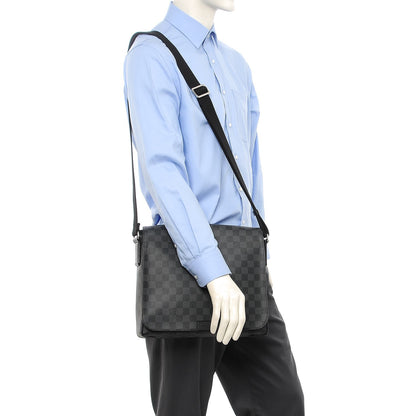 Louis Vuitton Damier Graphite District MM 2 of 10