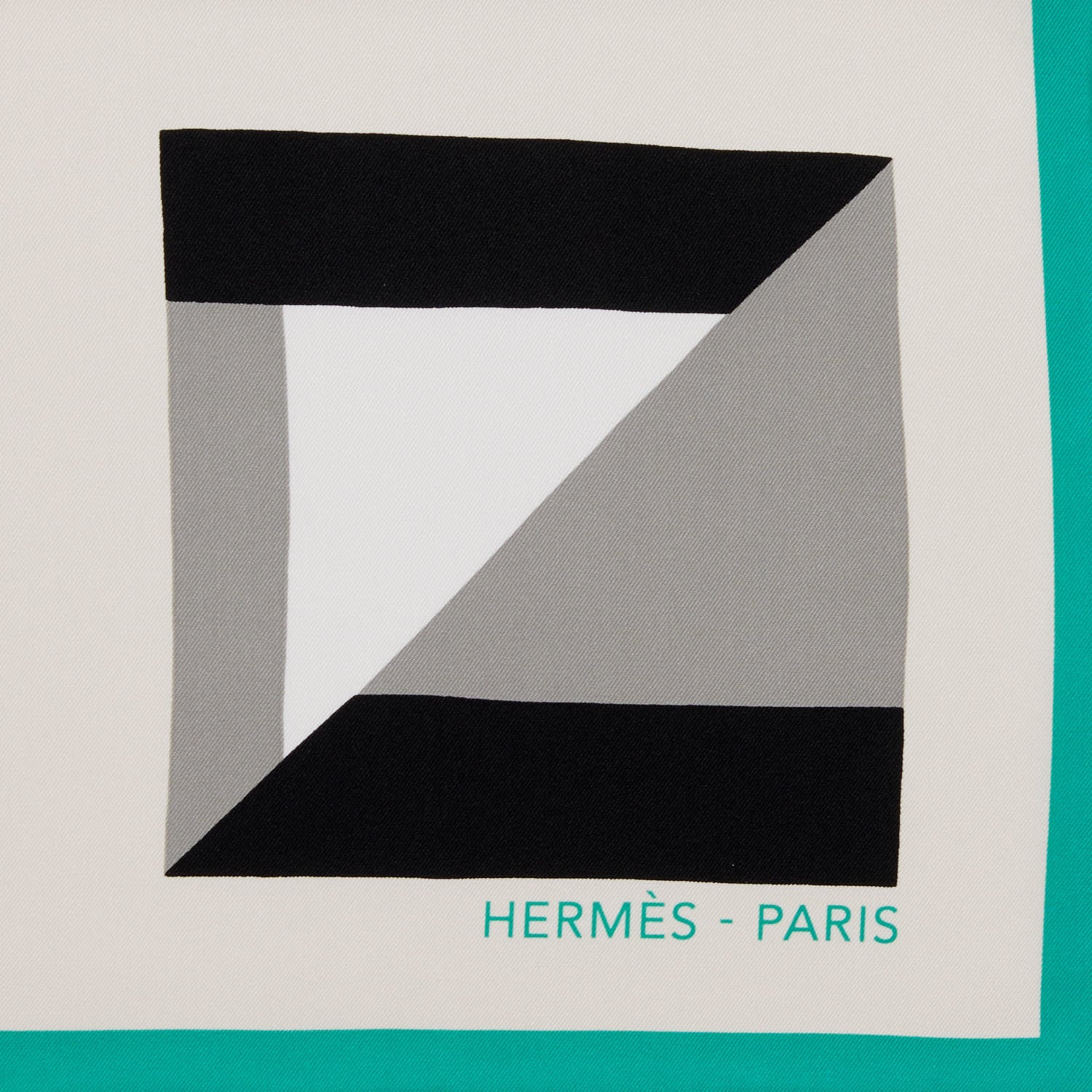Hermes Silk Embroidered Alphabet Finesse Exceptional Scarf 90 2 of 4