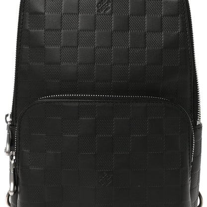 Louis Vuitton Damier Infini Avenue Sling Bag Onyx 7 of 9
