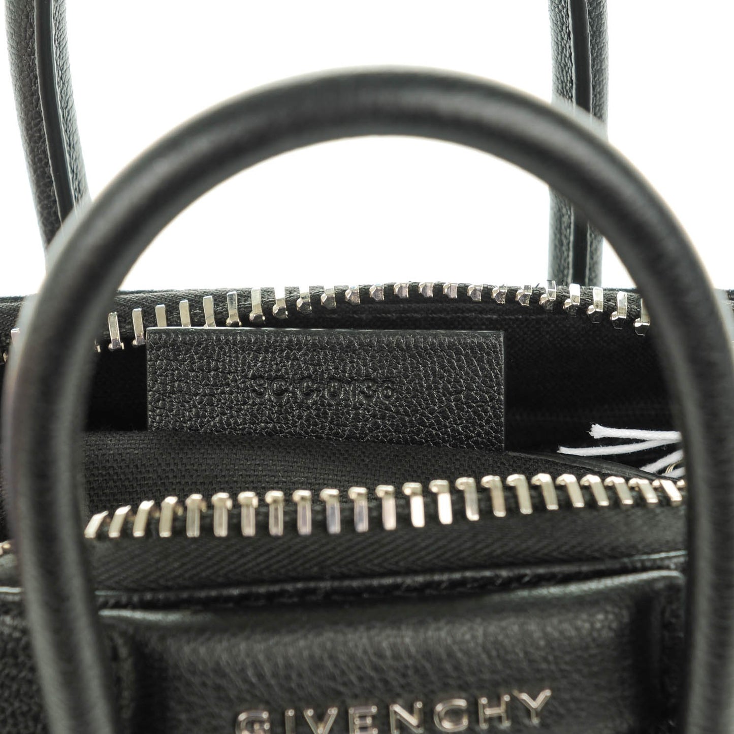 Sugar Goatskin Mini Antigona Black