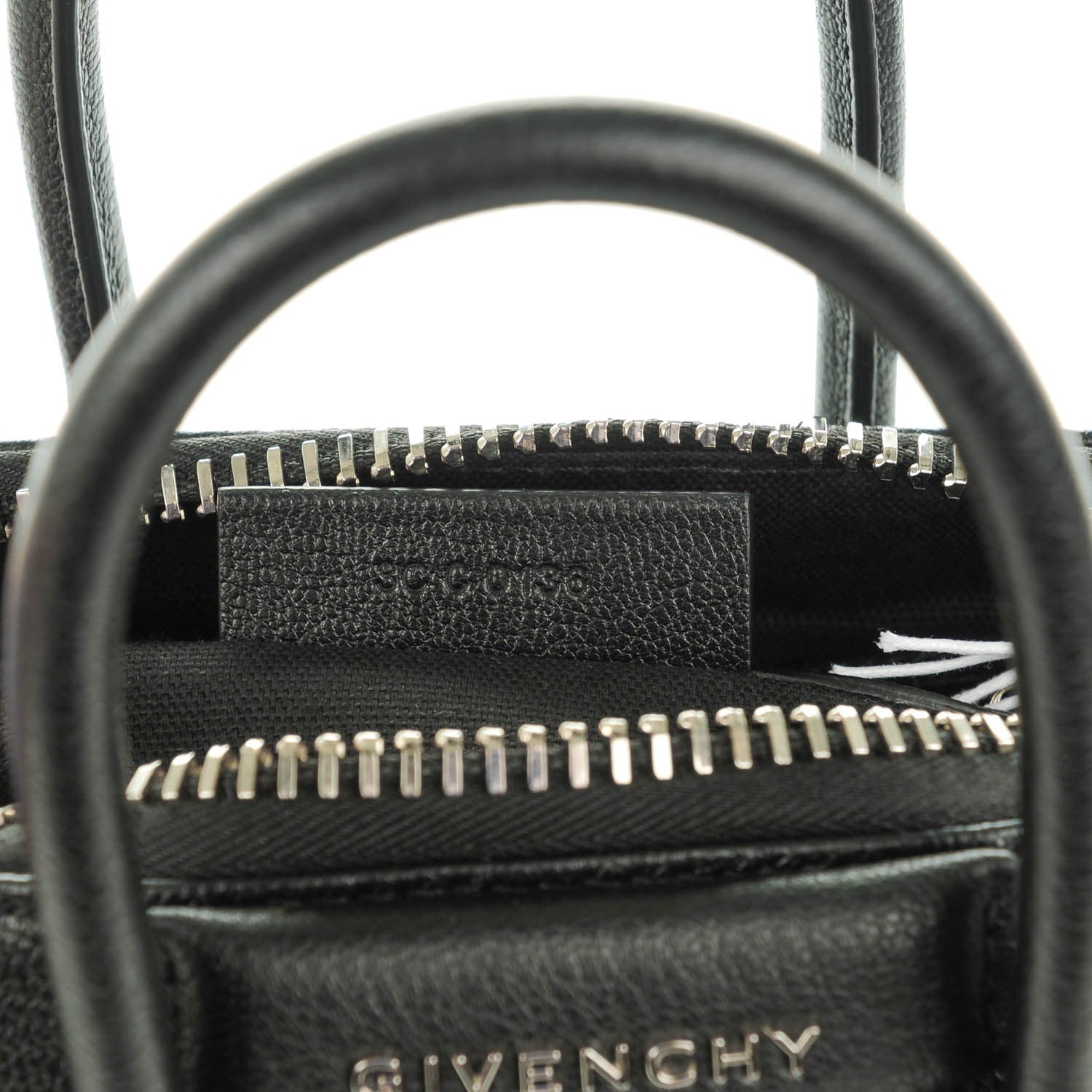Givenchy Sugar Goatskin Mini Antigona Black 7 of 7
