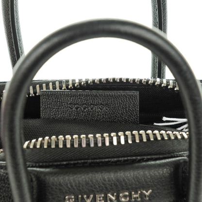 Givenchy Sugar Goatskin Mini Antigona Black 7 of 7