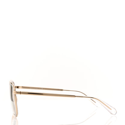 Chanel Metal Pilot Sunglasses 4241 Gold 3 of 7