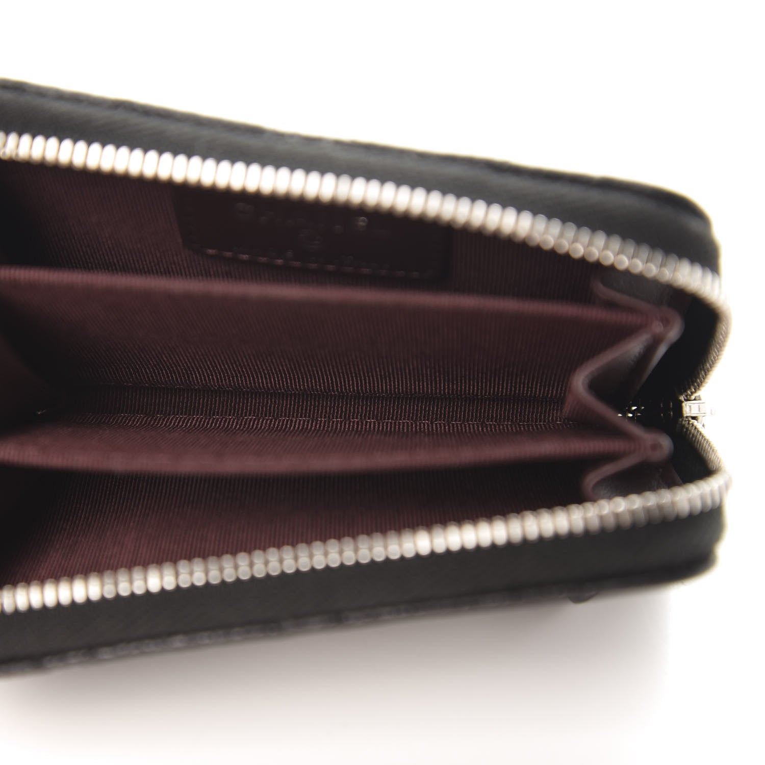 Chanel Caviar Quilted Zip Coin Purse Black 5 of 8