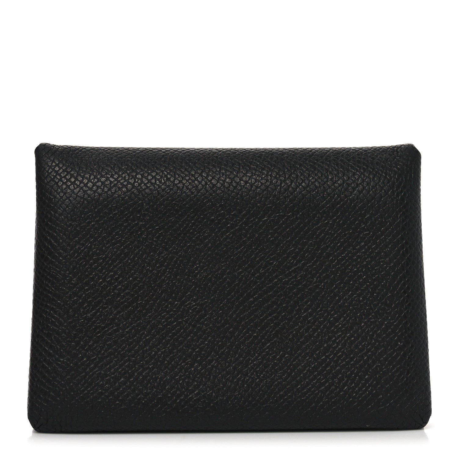 Hermes Epsom Calvi Duo Card Case Black 1 of 8