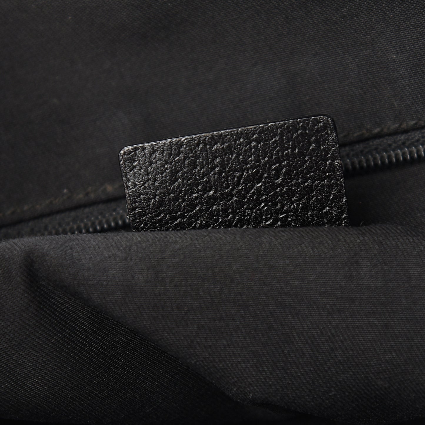 Monogram Medium Abbey Shoulder Bag Black