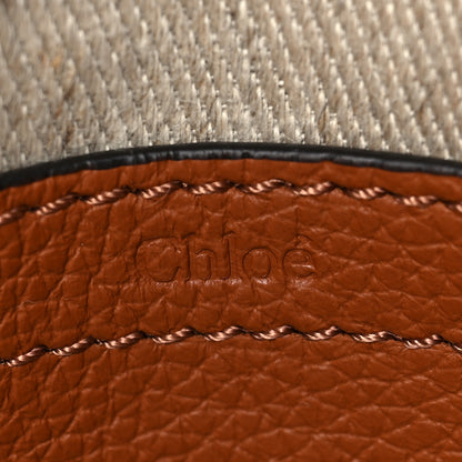 Chloe Suede Small Marcie Saddle Bag Burgundy 5 of 7