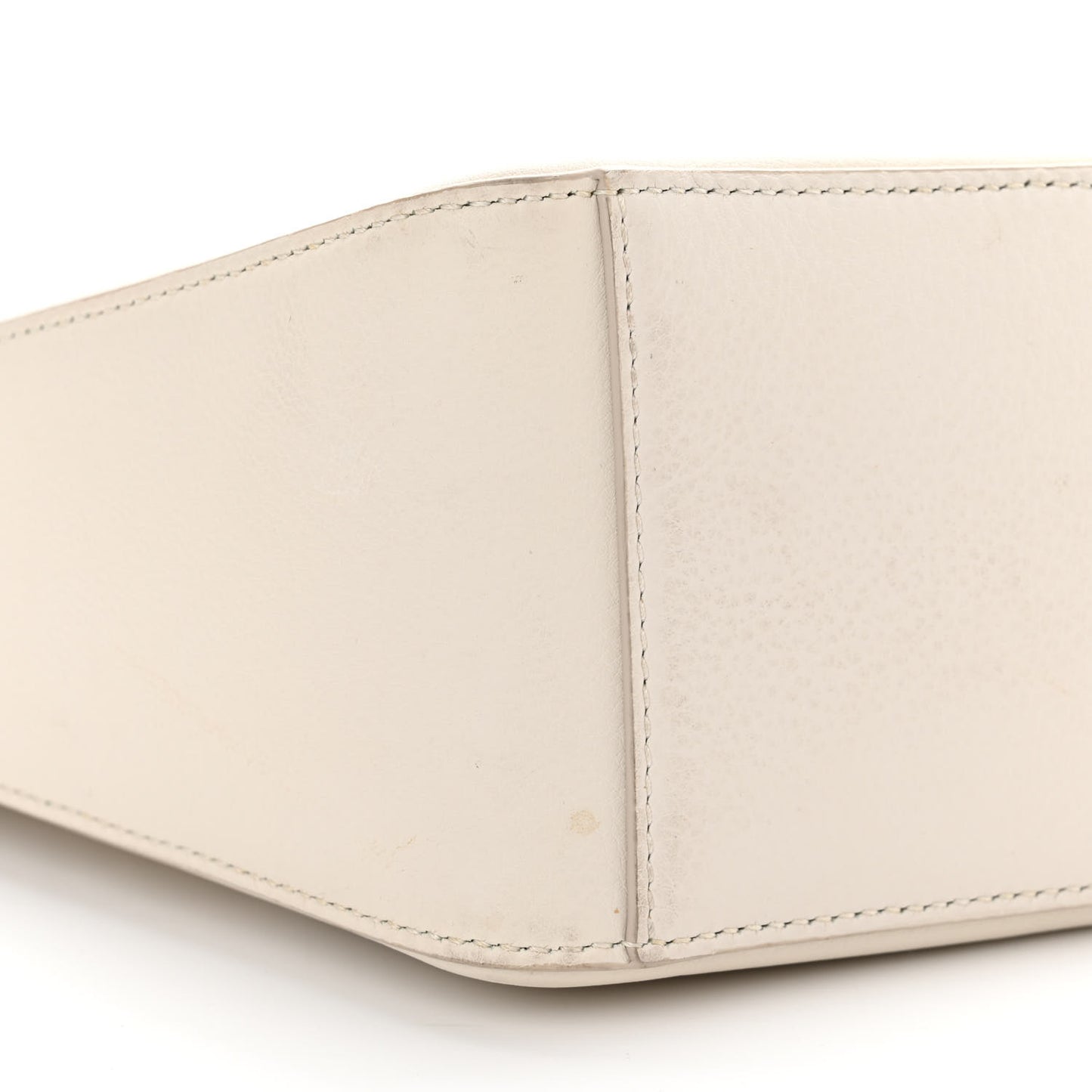 Calfskin Mini Hammock Hobo Soft White