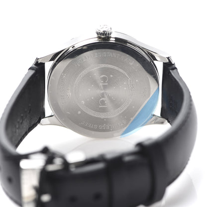 Gucci Stainless Steel Calfskin 38mm G-Timeless Snake Quartz Watch 5 of 6