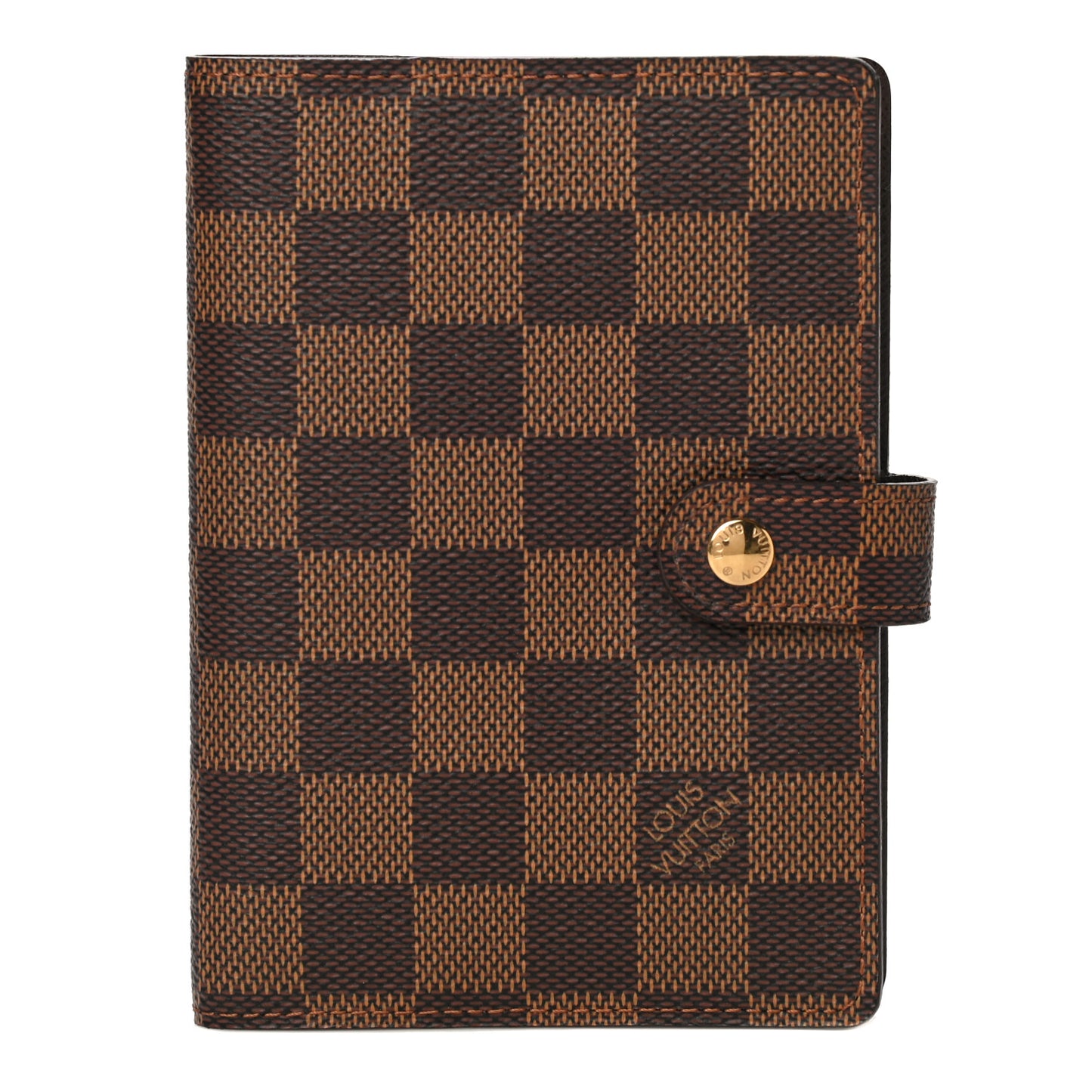 Damier Ebene Small Ring Agenda Cover